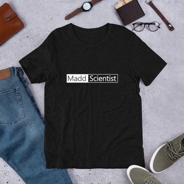 Madd Scientist DJ Tee Shirt - Black