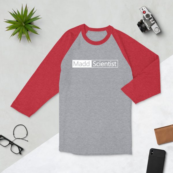 Madd Scientist Female DJ Chill Shirt - Grey